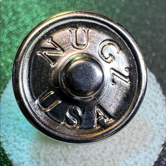 NUGZ USA 20mm Blue & Black Faux stone #1 - Picture 4 of 4